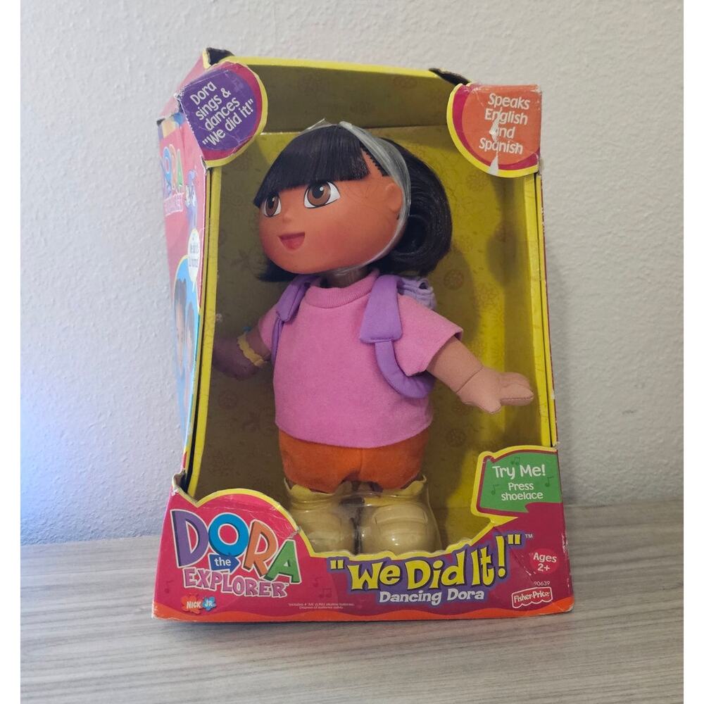 We Did it Dancing Dora Toy IN BOX not working NEVER OPENED Wear 2001 Mattel